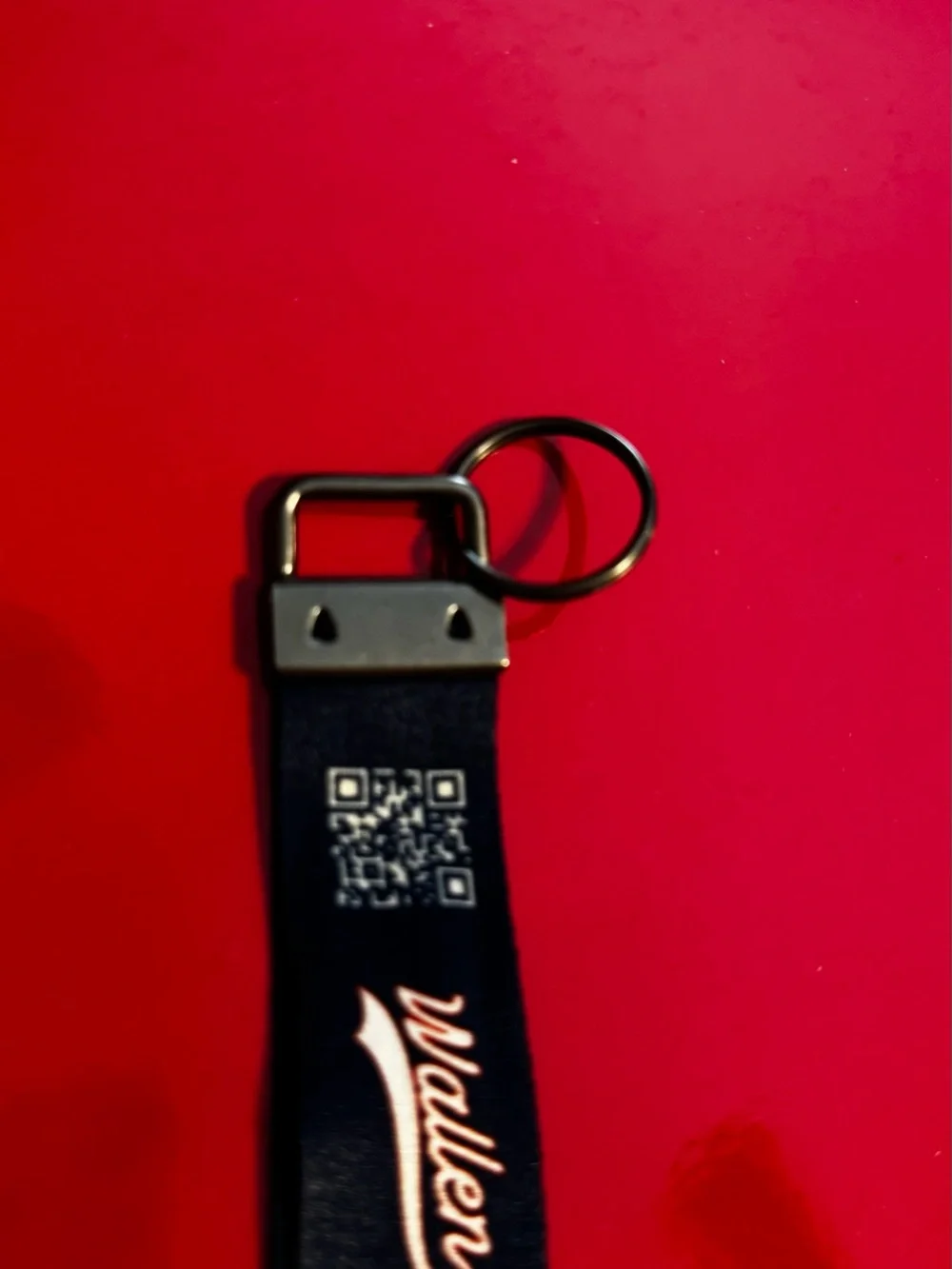 Morgan Wallen Alden Navy Wrist Lanyard Tour Print—Still the Problem Tour 2026